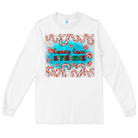 White candy cane Christmas Long Sleeve Tee - AdoDesignShop
