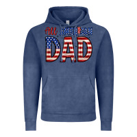Vintage Denim all american dad Vintage Hoodie - Zillion Design Studio