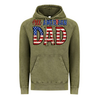 Vintage Olive all american dad Vintage Hoodie - Zillion Design Studio