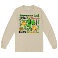 Mushroom st patrick s day Long Sleeve Tee - Artiststas