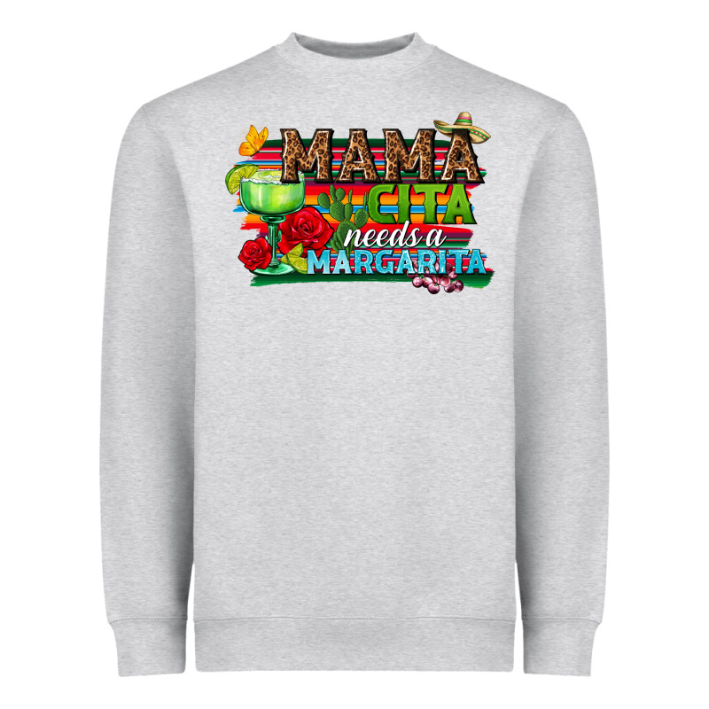 Mama Cita Needs A Margarita Heavyweight Sweatshirt by texasbilliewilder | Teevron