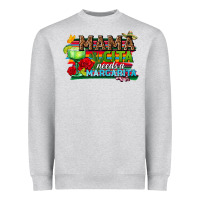 Heather Grey Mama Cita Needs a Margarita Heavyweight Sweatshirt - texasbilliewilder