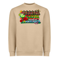 Mushroom Mama Cita Needs a Margarita Heavyweight Sweatshirt - texasbilliewilder