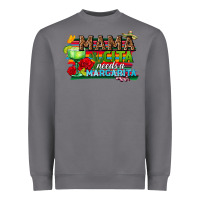 Storm Mama Cita Needs a Margarita Heavyweight Sweatshirt - texasbilliewilder