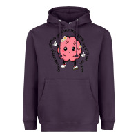Plum brain Heavyweight Hoodie - MaliasSmallBusiness
