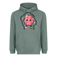 Sage brain Heavyweight Hoodie - MaliasSmallBusiness