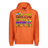 Carrot be careful who you hate it could be someone you Premium Hoodie - LillyAllenDesigns