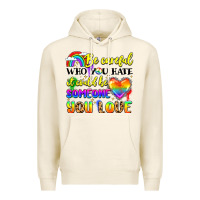 Tofu be careful who you hate it could be someone you Premium Hoodie - LillyAllenDesigns