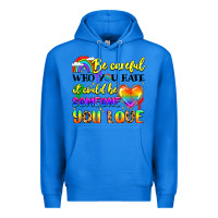 True Royal be careful who you hate it could be someone you Premium Hoodie - LillyAllenDesigns