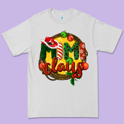 Mimi Claus Christmas Premium Tee Designed By Barkaloodesign