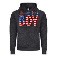 Vintage Black all American boy Vintage Hoodie - Zillion Design Studio