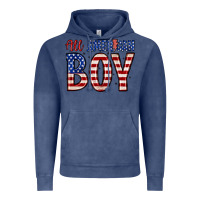 Vintage Denim all American boy Vintage Hoodie - Zillion Design Studio