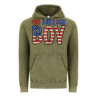 Vintage Olive all American boy Vintage Hoodie - Zillion Design Studio