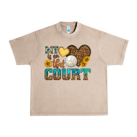 French Oak my heart is on that court Urban Heavy Tee - HRA Design Shop