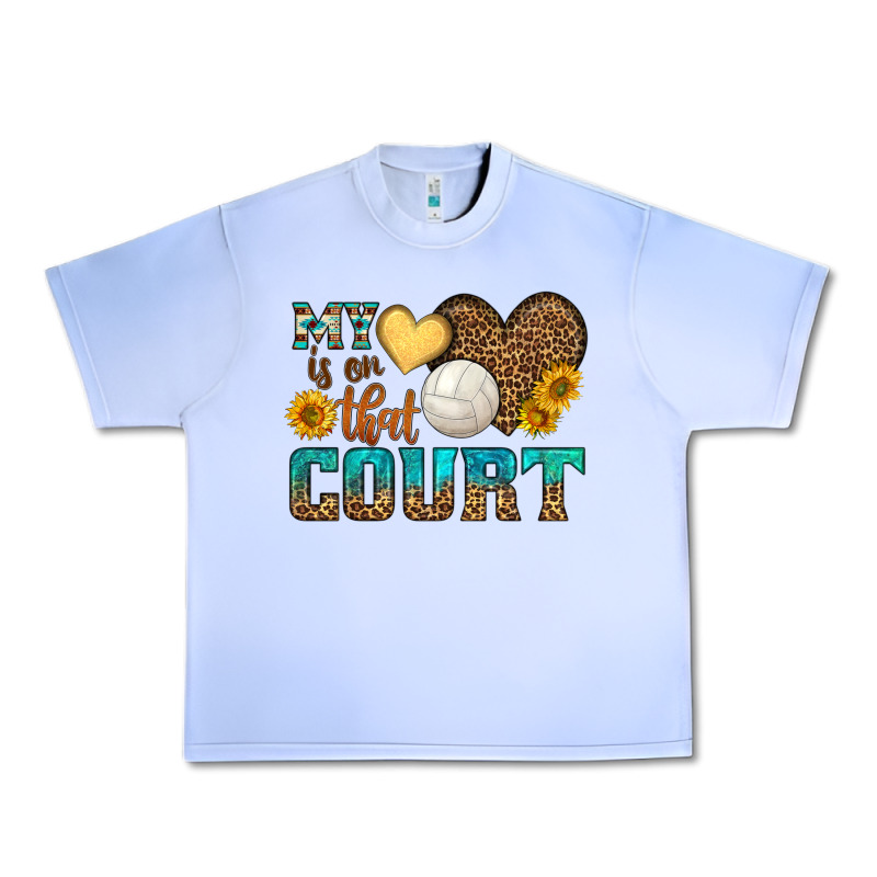 My Heart Is On That Court Urban Heavy Tee by HRA Design Shop | Teevron