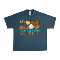 Midnight Navy my heart is on that court Urban Heavy Tee - HRA Design Shop