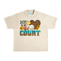 Sandshell my heart is on that court Urban Heavy Tee - HRA Design Shop