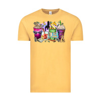 Vintage Mustard boss babe coffee cups Vintage Tee - Zillion Design Studio