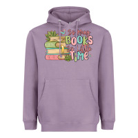 Lavender so many books so little time Heavyweight Hoodie - MaliasSmallBusiness