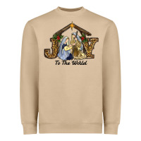 Christmas Oh Holly Night Heavyweight Sweatshirt | Teevron
