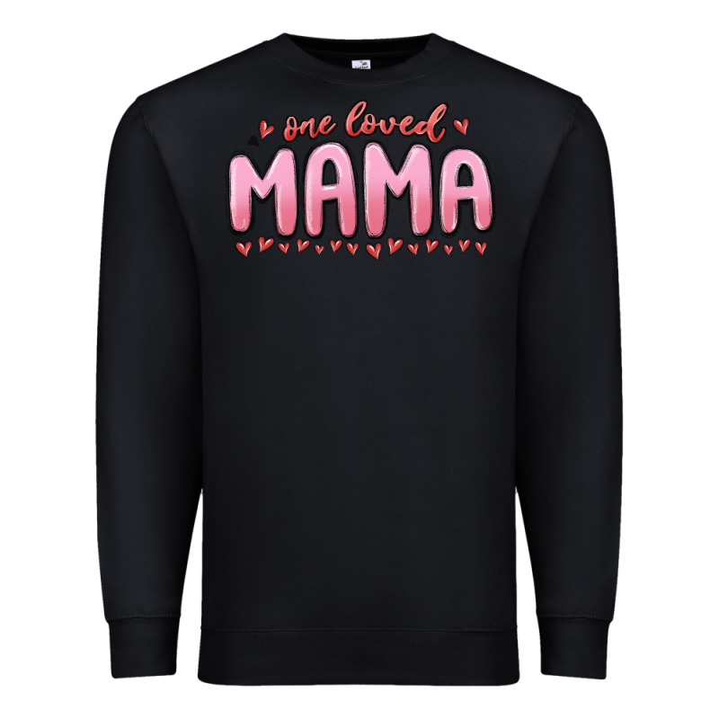 One Loved Mama Premium Sweatshirt by MaliasSmallBusiness | Teevron