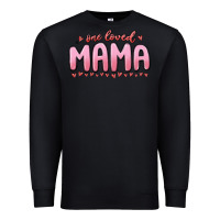 Black one loved mama Premium Sweatshirt - MaliasSmallBusiness