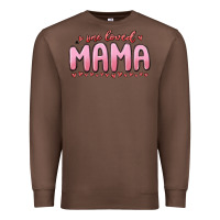 Chestnut one loved mama Premium Sweatshirt - MaliasSmallBusiness