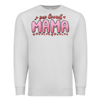 Dove Grey one loved mama Premium Sweatshirt - MaliasSmallBusiness