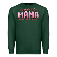 Sports Green one loved mama Premium Sweatshirt - MaliasSmallBusiness