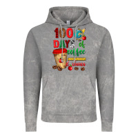 Cloud Rock 100 days of coffee and chaos Vintage Hoodie - texasbilliewilder