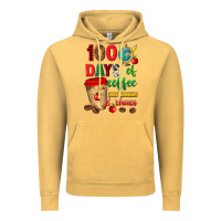 100 Days Of Coffee And Chaos Vintage Hoodie | Teevron