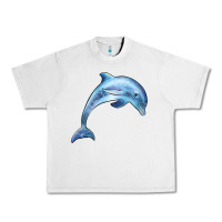 Lunar Rock dolphin Urban Heavy Tee - BarkalooDesign