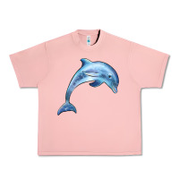 Salmon dolphin Urban Heavy Tee - BarkalooDesign