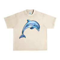 Sandshell dolphin Urban Heavy Tee - BarkalooDesign