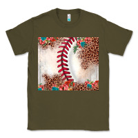 Army Green baseball leopard Classic Tee - JahusDesignShop