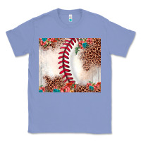 Colony Blue baseball leopard Classic Tee - JahusDesignShop