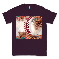 Plum baseball leopard Classic Tee - JahusDesignShop
