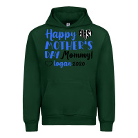 Forest Green happy first mother's day mommy! logan 2020 Urban Hoodie - Bettercallsaul