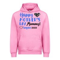 Fuchsia Pink happy first mother's day mommy! logan 2020 Urban Hoodie - Bettercallsaul