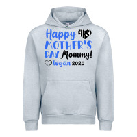 Heather Grey happy first mother's day mommy! logan 2020 Urban Hoodie - Bettercallsaul