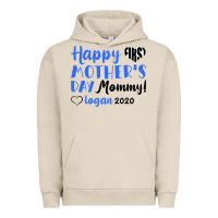 Pigment French Oak happy first mother's day mommy! logan 2020 Urban Hoodie - Bettercallsaul