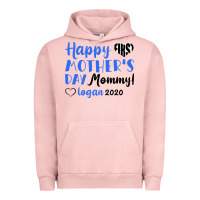 Pigment Salmon happy first mother's day mommy! logan 2020 Urban Hoodie - Bettercallsaul