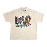 Sandshell love autism Urban Heavy Tee - SublimationCraftShop