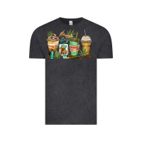 Vintage Black highly caffeinated coffee cups Vintage Tee - Zillion Design Studio