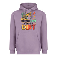 Lavender just a boy who loves dirt Heavyweight Hoodie - MaliasSmallBusiness