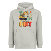 Moon Dust just a boy who loves dirt Heavyweight Hoodie - MaliasSmallBusiness