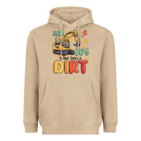 Mushroom just a boy who loves dirt Heavyweight Hoodie - MaliasSmallBusiness