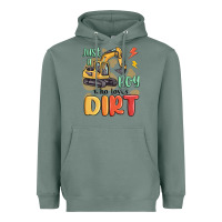 Sage just a boy who loves dirt Heavyweight Hoodie - MaliasSmallBusiness