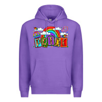 Purple pride Premium Hoodie - LillyAllenDesigns