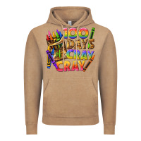 Vintage Coffee 100 days of cray cray tbw Vintage Hoodie - texasbilliewilder